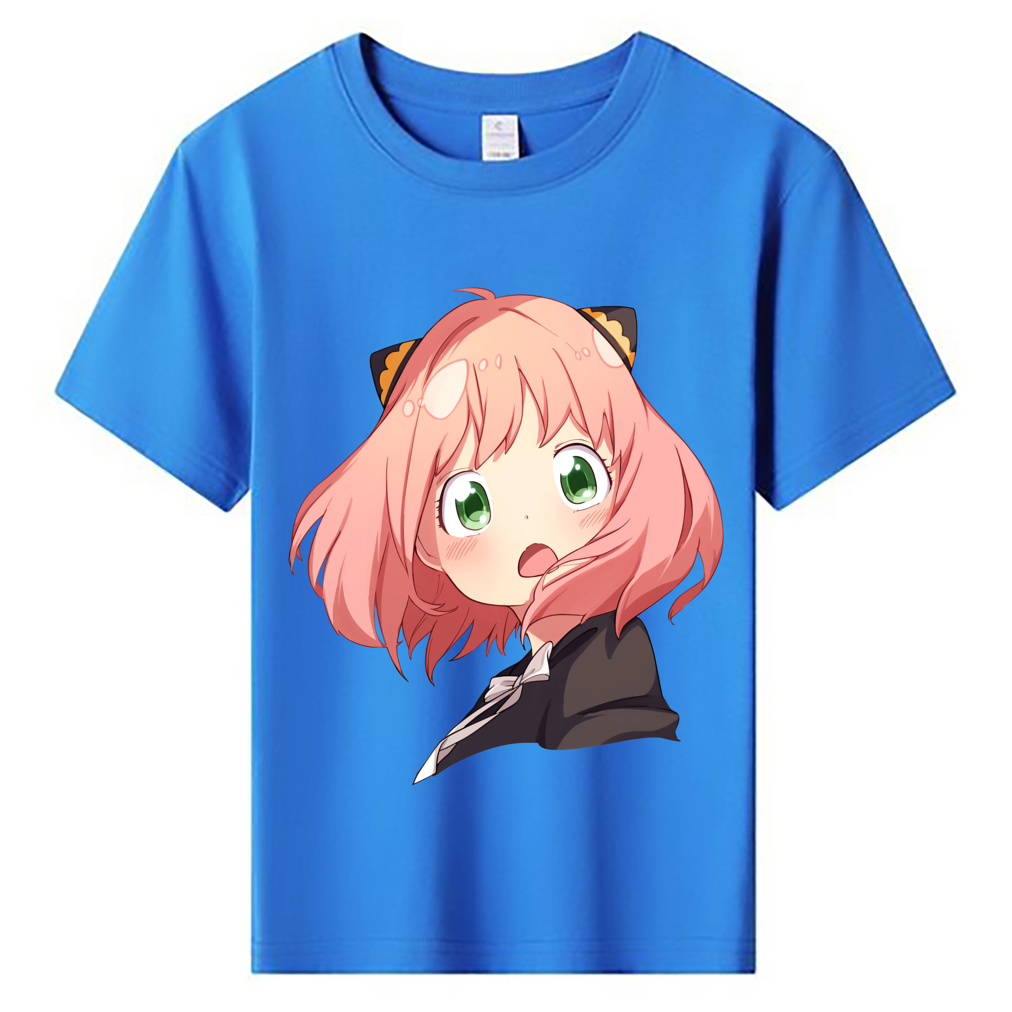 （画像用） SPY×FAMILY间谍家家酒 綿100％キッズTシャツ（フロントプリント）